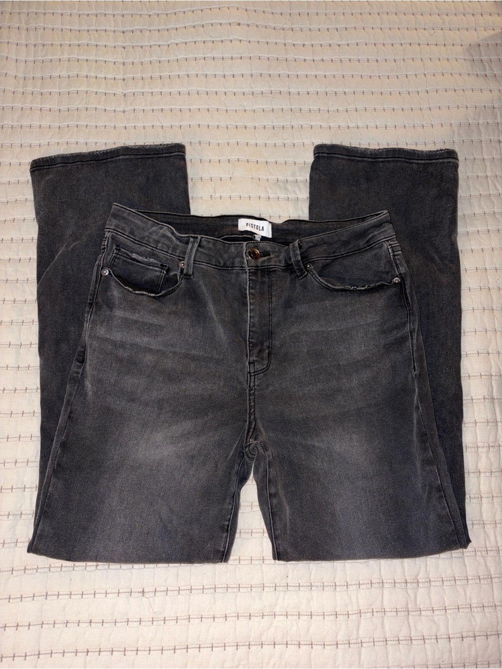 pistola Ally Ankle High Rise Bootcut Jeans
